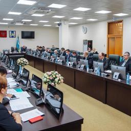 Предложение о запрете промысла горбуши озвучили на совместном заседании комитета по экономическому развитию и комитета по экологии и природопользования Сахалинской областной думы. Фото пресс-службы регионального парламента