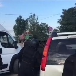 Задержания провели в Волгограде. Кадр оперативной съемки МВД